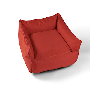 Trojan Cosy Waterproof Dog Bed - Red